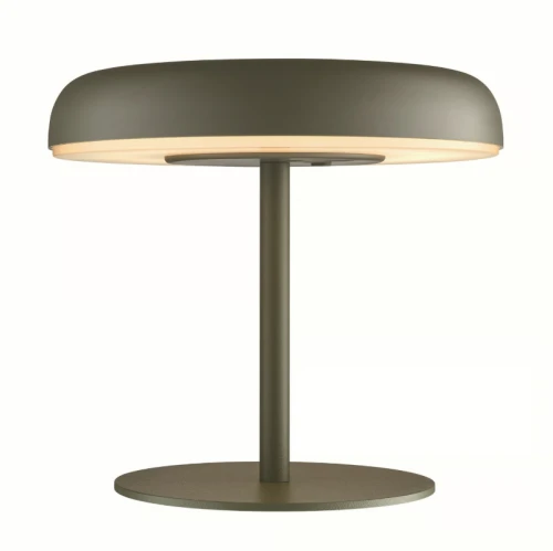 Lampa stołowa bezprzewodowa solarna Elmer zielona