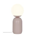 Lampa stołowa Notti brudny róż