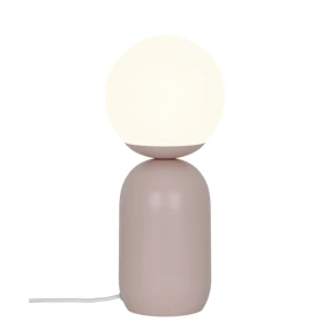 Lampa stołowa Notti brudny róż