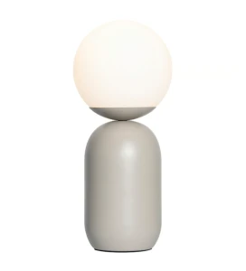 Lampa stołowa Notti szara