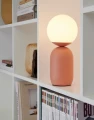 Lampa stołowa Notti terakota