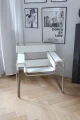 Fotel skórzany biały Walter Chair