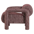 Fotel LENNY bordowy