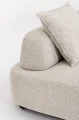 Sofa modułowa Iside z szezlongiem jasnobeżowa