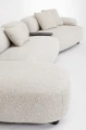 Sofa modułowa Iside z szezlongiem jasnobeżowa
