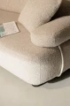 Sofa modułowa Iside z szezlongiem jasnobeżowa