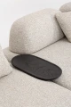 Sofa modułowa Iside z szezlongiem jasnobeżowa