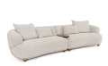 Sofa 4-osobowa Cheope jasnobeżowa