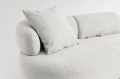 Sofa 4-osobowa Afrodite jasnoszara