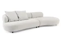 Sofa 4-osobowa Afrodite jasnoszara