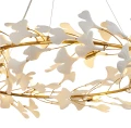 Lampa wisząca BOTANIKA 100 złoto-biała
