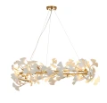 Lampa wisząca BOTANIKA 100 złoto-biała