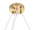 Lampa wisząca BOTANIKA 100 złoto-biała
