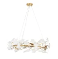 Lampa wisząca BOTANIKA 80 złoto-biała