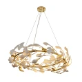 Lampa wisząca BOTANIKA 80 złoto-biała