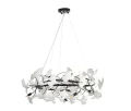 Lampa wisząca BOTANIKA 150 czarno-biała