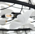 Lampa wisząca BOTANIKA 80 czarno-biała