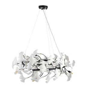 Lampa wisząca BOTANIKA 80 czarno-biała