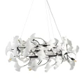 Lampa wisząca BOTANIKA 80 czarno-biała