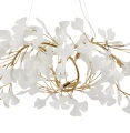Lampa wisząca BOTANIKA 125 złoto-biała