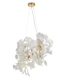 Lampa wisząca BOTANIKA 125 złoto-biała