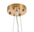 Lampa wisząca BOTANIKA 125 złoto-biała