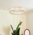 Lampa wisząca CRISTAL 60 złota