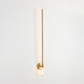 Lampa ścienna FRESCO LED złota 125