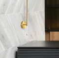 Lampa ścienna FRESCO LED złota 65