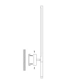 Lampa ścienna FRESCO LED złota 65
