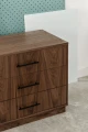 Komoda sideboard D-S13 sześcio-szufladowa fornir orzech amerykański
