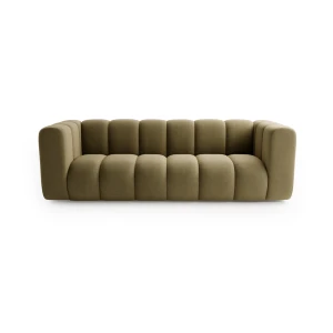 Sofa 3-osobowa Berry Doppio olwikowa velvet