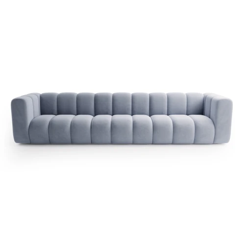 Modułowa sofa Berry Trio błękitny velvet