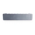 Modułowa sofa Berry Trio błękitny velvet