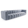 Modułowa sofa Berry Trio błękitny velvet