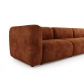Klasyczna sofa 4-osobowa ruda Beta