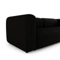 Klasyczna sofa 2-osobowa Beta czarny Boucle
