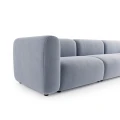 Klasyczna sofa 4-osobowa błękitna Beta