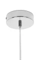 Lampa wisząca Monete chromowana single