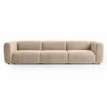 Klasyczna sofa 4-osobowa beżowa Beta