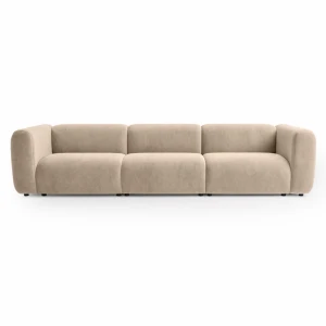 Klasyczna sofa 4-osobowa beżowa Beta