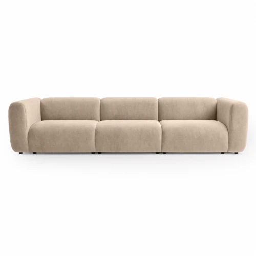 Klasyczna sofa 4-osobowa beżowa Beta