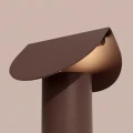 Lampa biurkowa BISCUIT brązowa LED 3000K