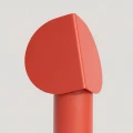 Lampa biurkowa BISCUIT czerwona LED 3000K