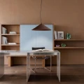 Lampa wisząca FINT beżowa LED