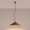 Lampa wisząca FINT brązowa LED