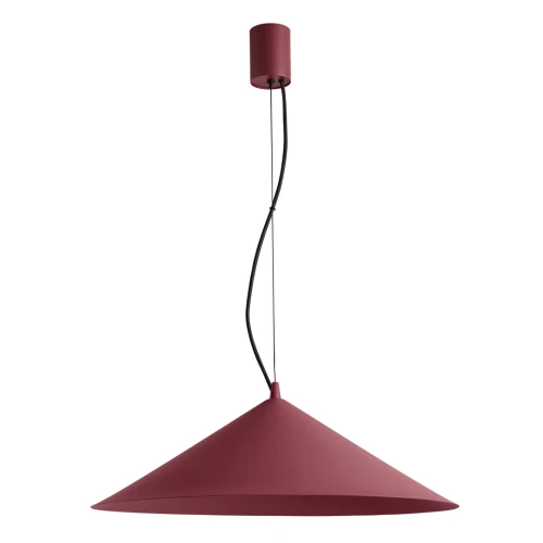 Lampa wisząca FINT burgund LED