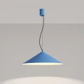 Lampa wisząca FINT błękitna LED