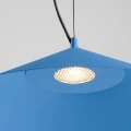 Lampa wisząca FINT błękitna LED