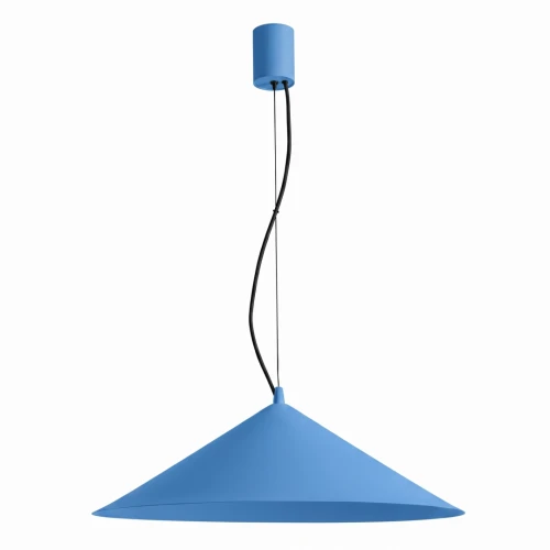 Lampa wisząca FINT błękitna LED
